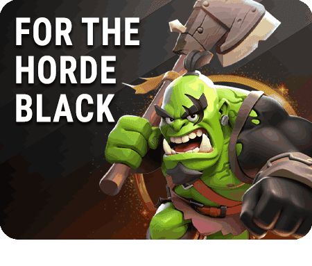FOR THE HORDE BLACK