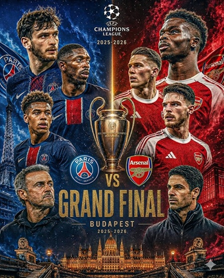 วิเคราะห์บอล ยูฟ่า แชมเปี้ยนส์ลีก 2026 ปารีส แซงต์ แชร์กแมง VS อาร์เซน่อล